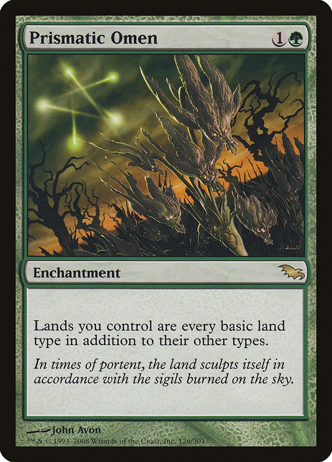 Prismatic Omen 126/301 (Shadowmoor)  | Good Games North