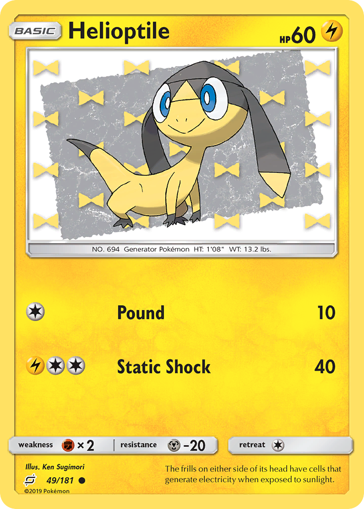 Helioptile (49/181) [Sun & Moon: Team Up] | Good Games North
