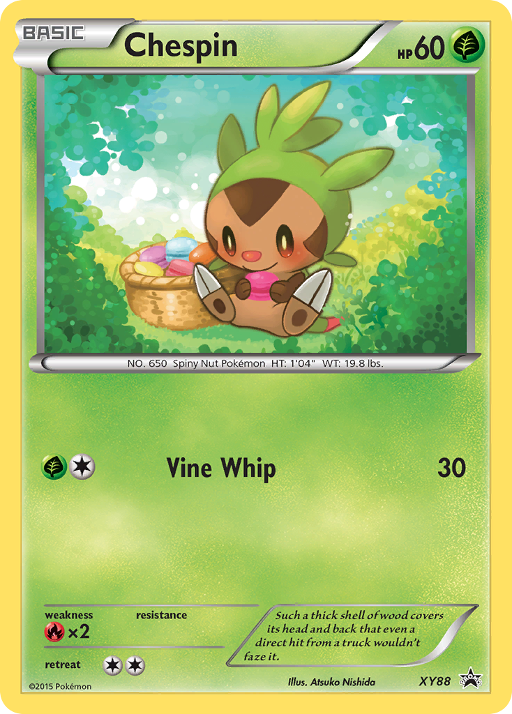 Chespin (XY88) (Collector Chest) [XY: Black Star Promos] | Good Games North