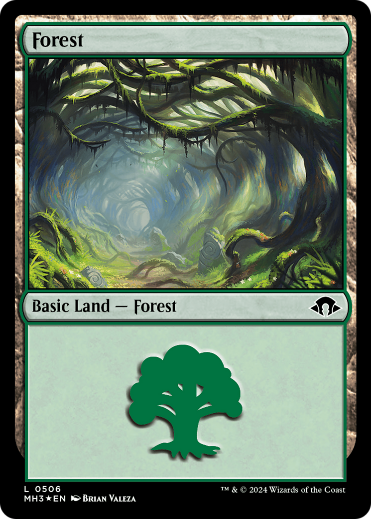 Forest (0506) (Ripple Foil) [Modern Horizons 3] | Good Games North