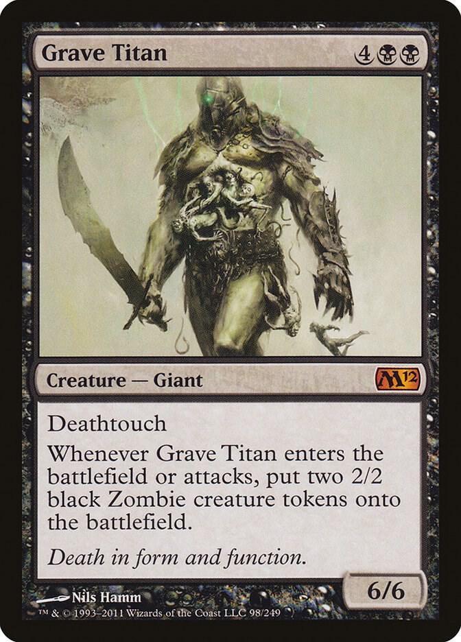 Grave Titan 98/249 (Magic 2012 (M12))  - Foil | Good Games North