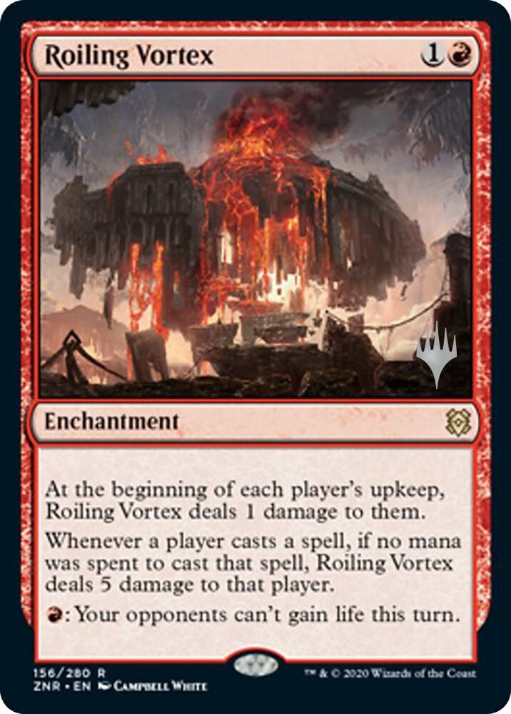 Roiling Vortex 156p/169 (Promo Pack: Zendikar Rising)  | Good Games North