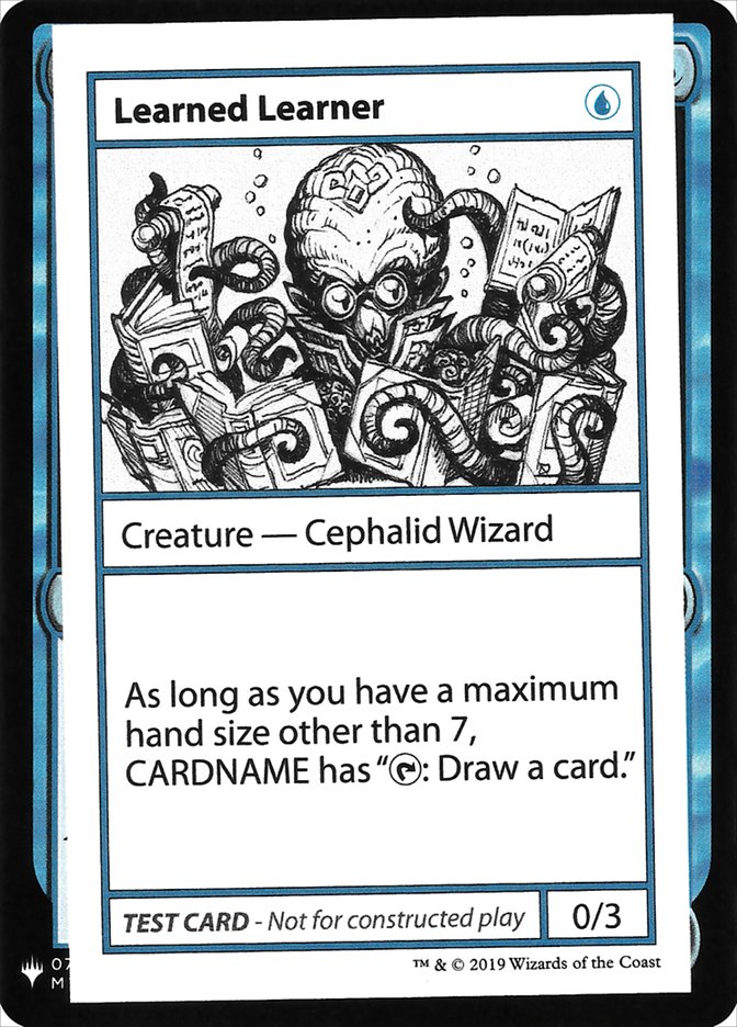 Learned Learner [Mystery Booster Playtest Cards] | Good Games North