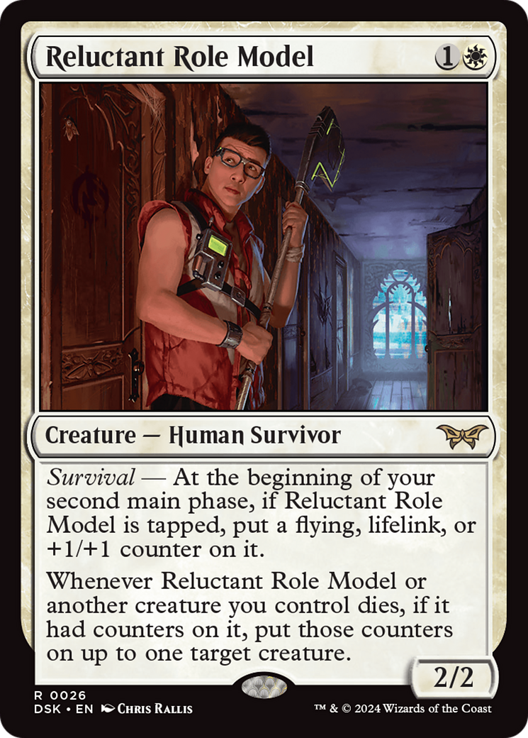 Reluctant Role Model (0026) [Duskmourn: House of Horror] | Good Games North
