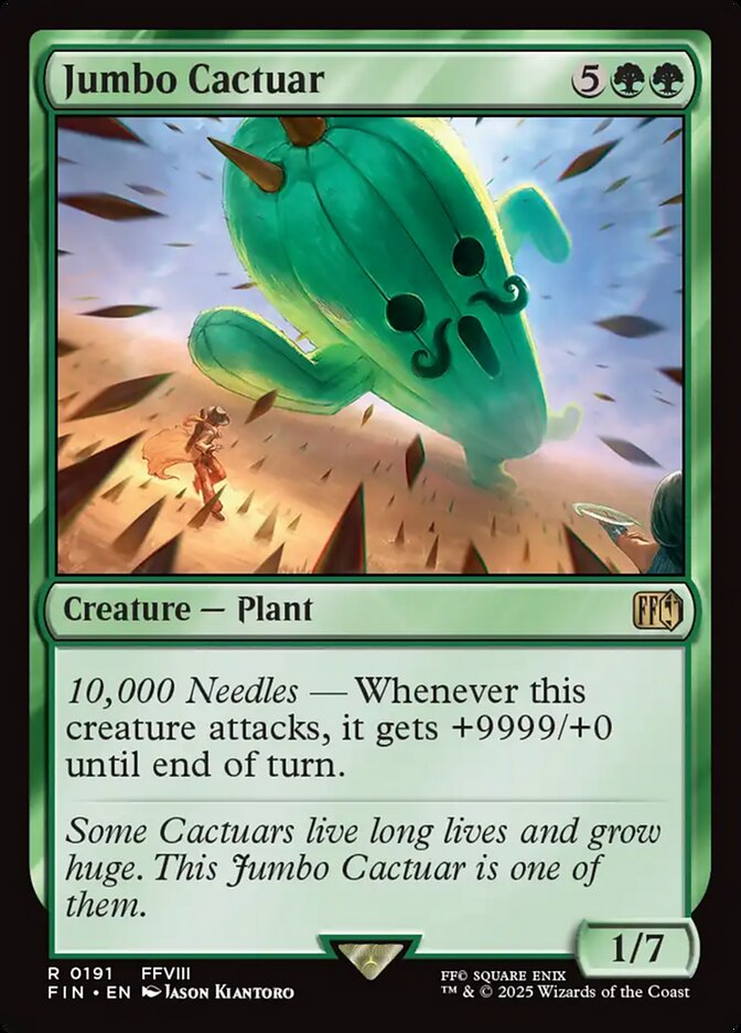 Jumbo Cactuar 191 (FINAL FANTASY)  | Good Games North