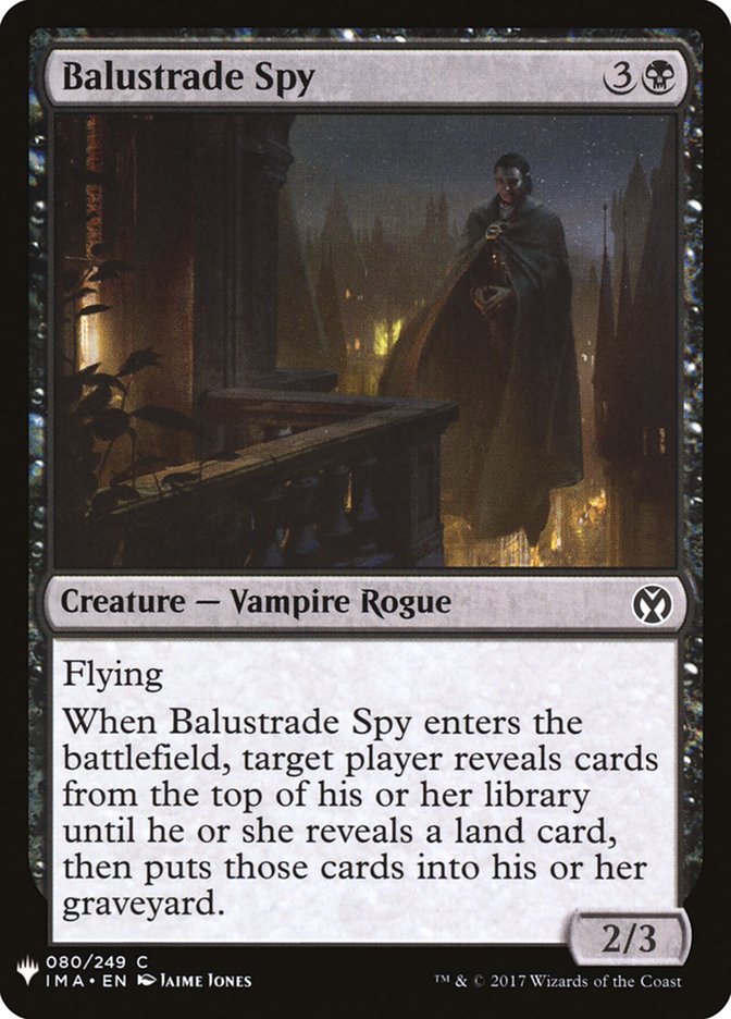Balustrade Spy [Mystery Booster] | Good Games North