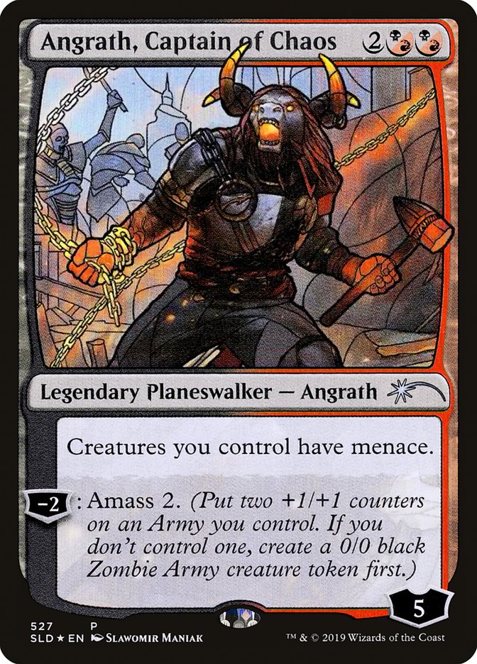 Angrath, Captain of Chaos (Stained Glass) [Secret Lair Drop Promos] | Good Games North