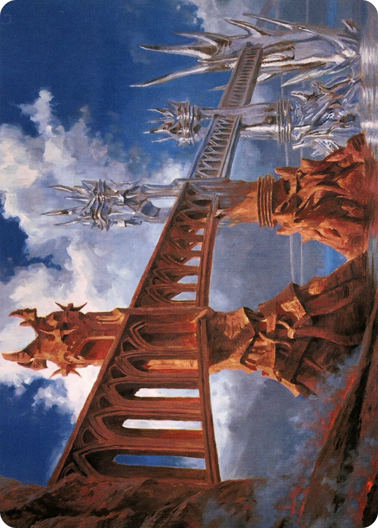 Silverbluff Bridge Art Card [Modern Horizons 2 Art Series] | Good Games North