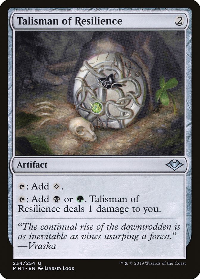 Talisman of Resilience [Modern Horizons] | Good Games North