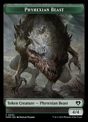 Eldrazi Scion // Phyrexian Beast Double-Sided Token [Commander Masters Tokens] | Good Games North