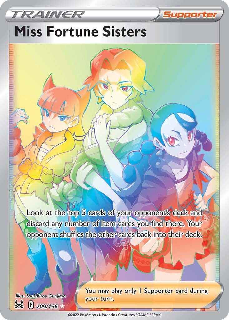 Miss Fortune Sisters (209/196) [Sword & Shield: Lost Origin] | Good Games North