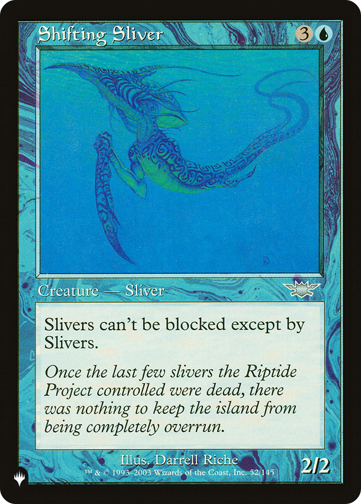 Shifting Sliver [The List] | Good Games North