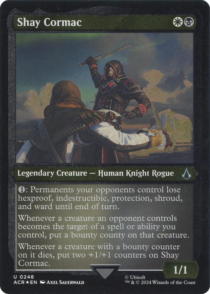 Shay Cormac Foil Etched (Universes Beyond: Assassin's Creed)  - undefined | Good Games North