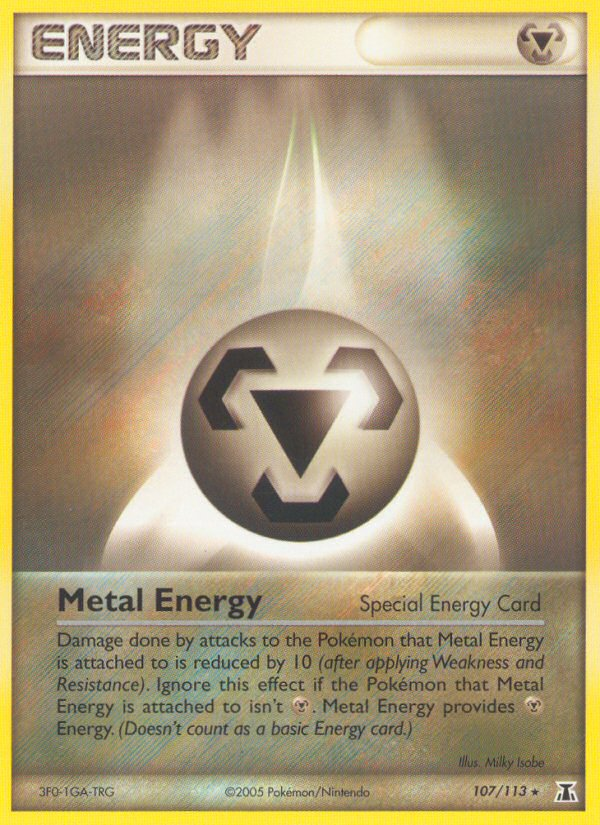 Metal Energy (107/113) [EX: Delta Species] | Good Games North
