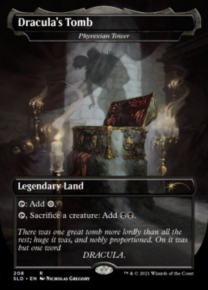 Phyrexian Tower - Dracula's Tomb [Secret Lair Drop Series] | Good Games North