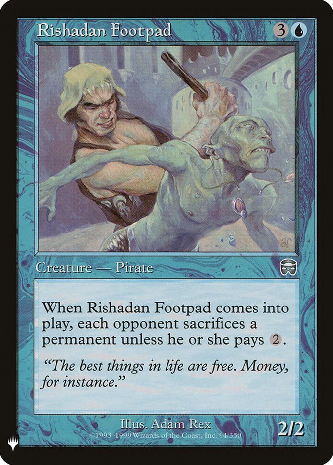 Rishadan Footpad [Mystery Booster] | Good Games North