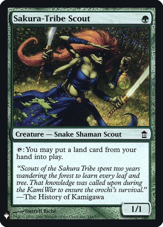 Sakura Tribe Scout (The List Reprints)  - Foil | Good Games North