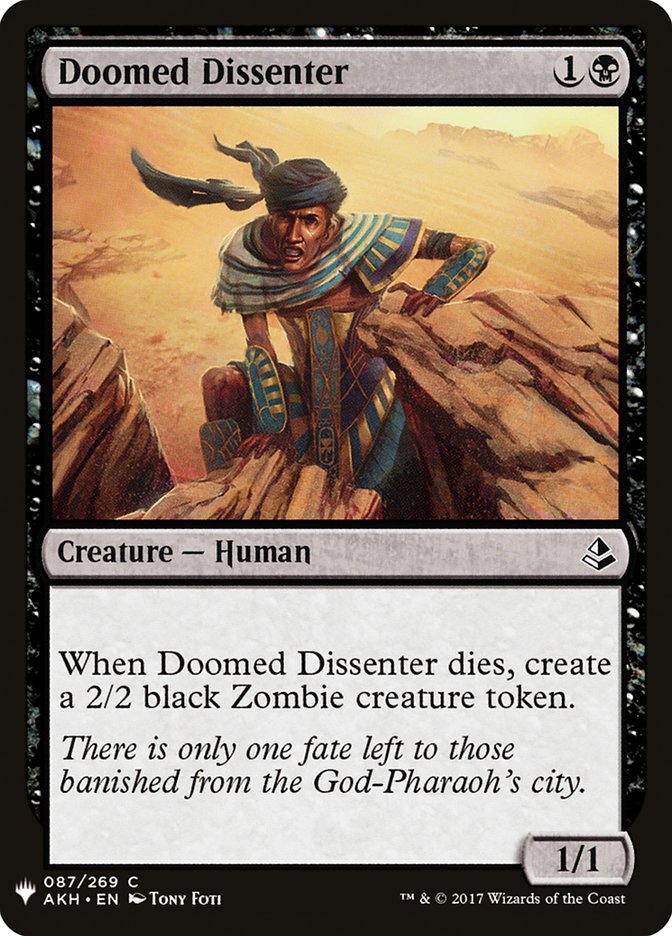 Doomed Dissenter [Mystery Booster] | Good Games North