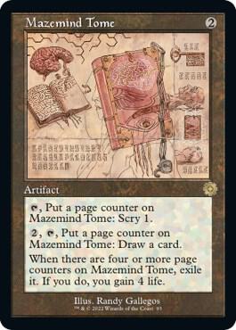 Mazemind Tome Schematic (The Brothers' War: Retro Frame Artifacts)  | Good Games North