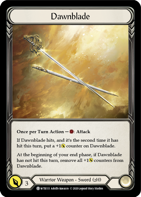 Bravo, Showstopper // Dawnblade [U-WTR038 // U-WTR115] (Welcome to Rathe Unlimited)  Unlimited Normal | Good Games North