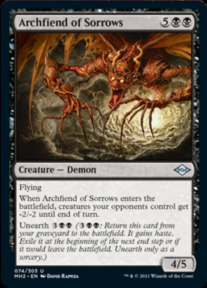 Archfiend of Sorrows [Modern Horizons 2] | Good Games North