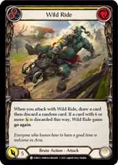 Wild Ride (Yellow) [EVR012] (Everfest)  1st Edition Rainbow Foil | Good Games North