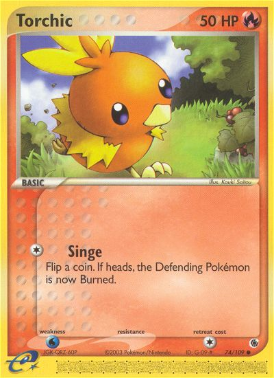 Torchic (74/109) [EX: Ruby & Sapphire] | Good Games North