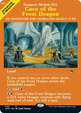 Cave of the Frost Dragon Dungeon Module (Adventures in the Forgotten Realms)  | Good Games North