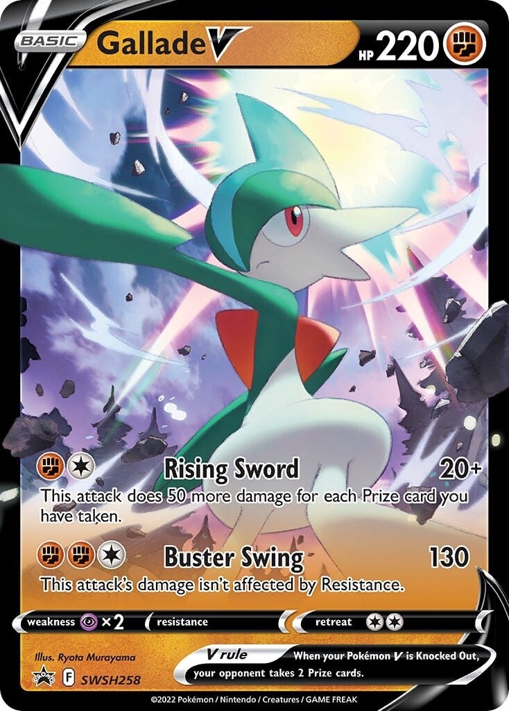 Gallade V (SWSH258) [Sword & Shield: Black Star Promos] | Good Games North