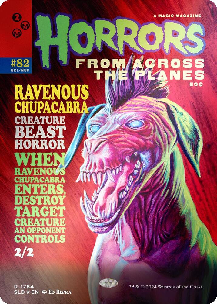 Ravenous Chupacabra 1764 Rainbow Foil (Secret Lair Drop Series)  - Foil | Good Games North
