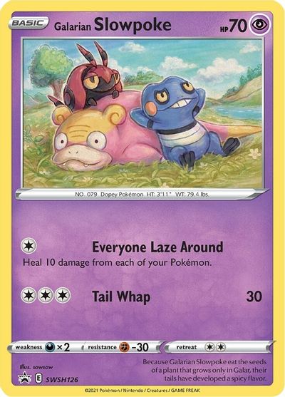 Galarian Slowpoke (SWSH126) [Sword & Shield: Black Star Promos] | Good Games North