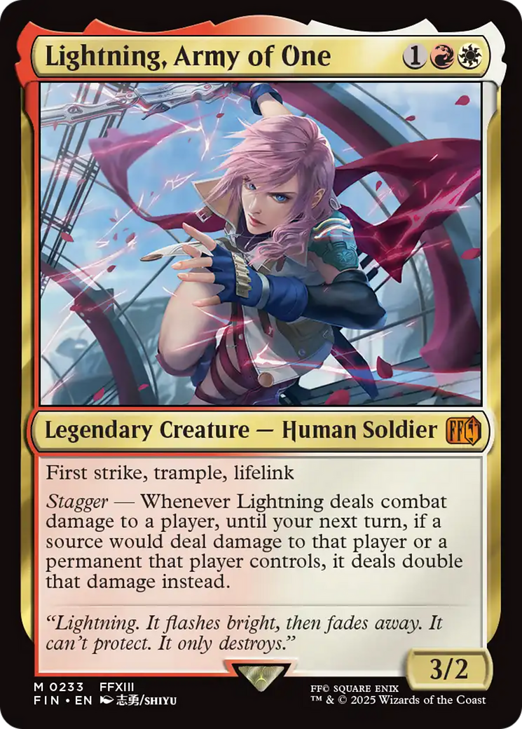 Lightning, Army of One [FINAL FANTASY] | Good Games North