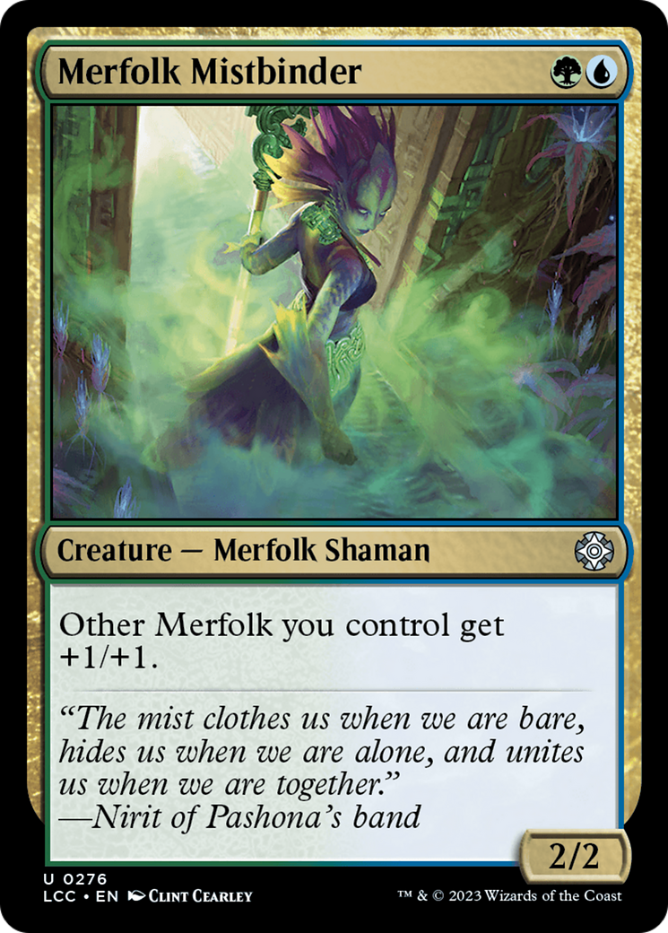 Merfolk Mistbinder [The Lost Caverns of Ixalan Commander] | Good Games North