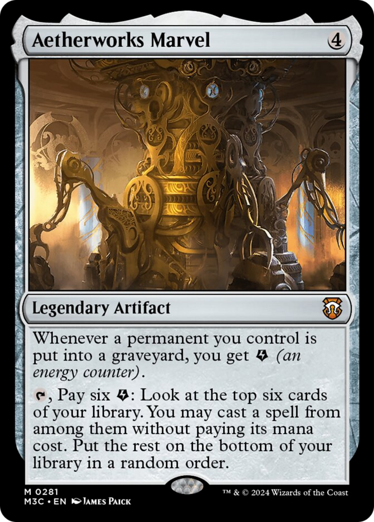 Aetherworks Marvel (Ripple Foil) [Modern Horizons 3 Commander] | Good Games North