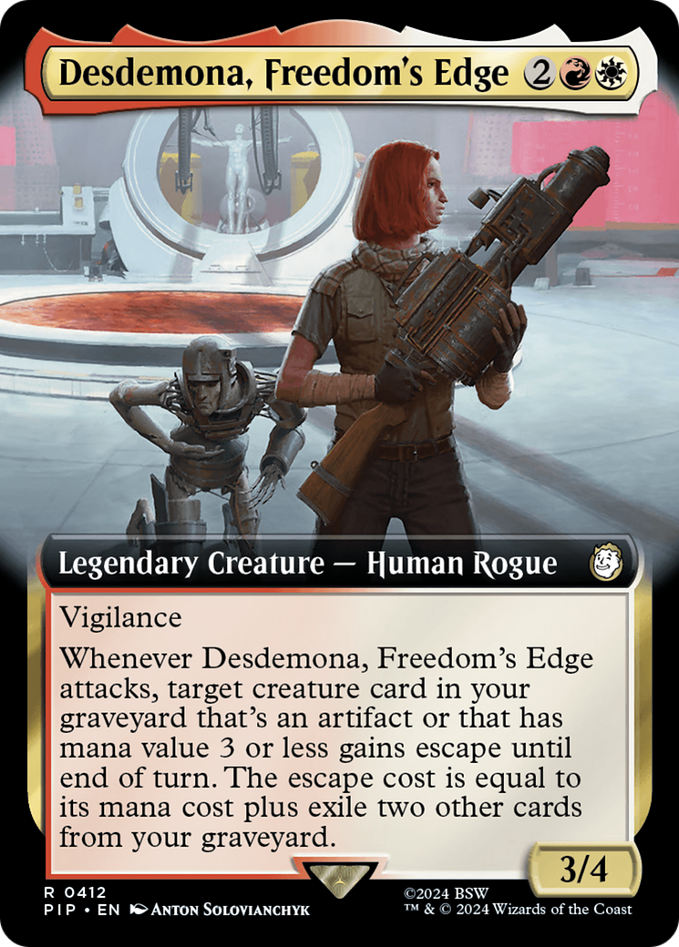 Desdemona, Freedom's Edge (Extended Art) [Fallout] | Good Games North