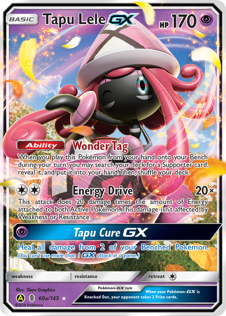 Tapu Lele GX (60a/145) [Alternate Art Promos] | Good Games North