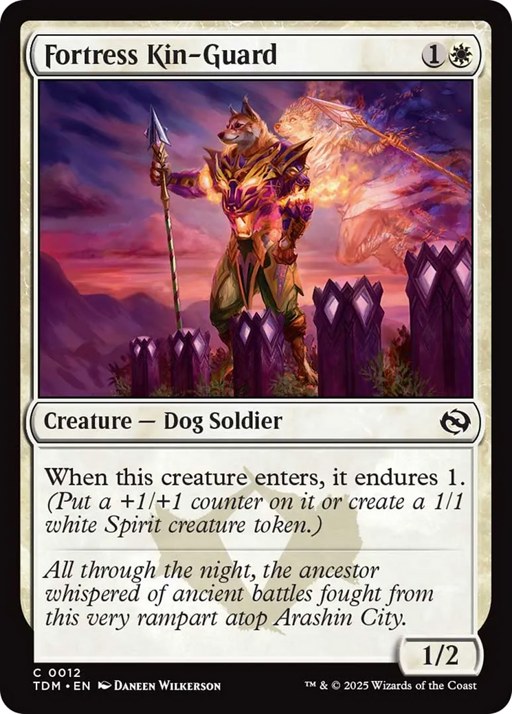 Fortress Kin-Guard [Tarkir: Dragonstorm] | Good Games North