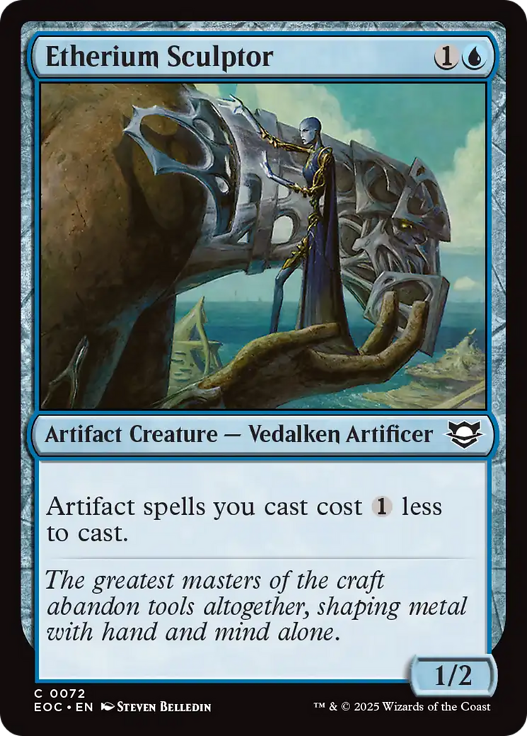 Etherium Sculptor [Edge of Eternities Commander] | Good Games North