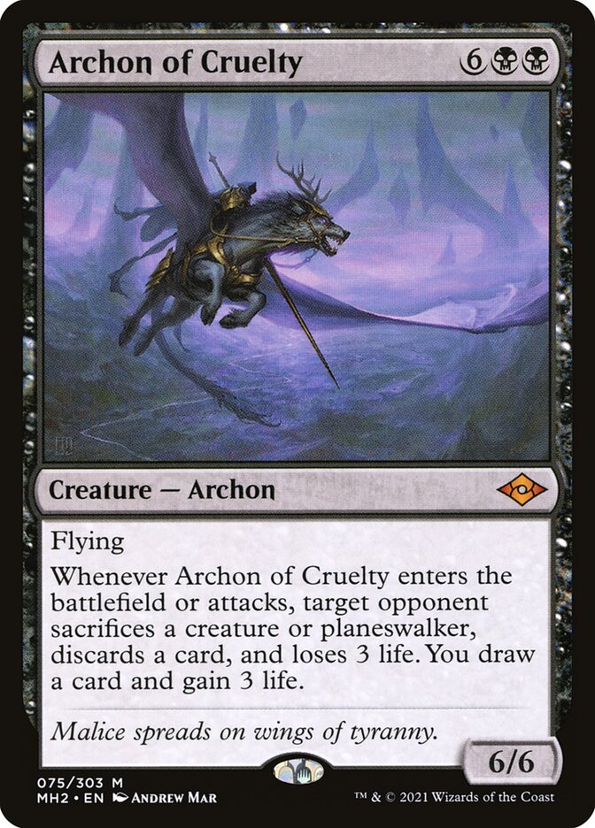Archon of Cruelty (Modern Horizons 2)  | Good Games North