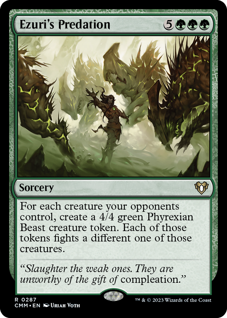 Ezuri's Predation [Commander Masters] | Good Games North