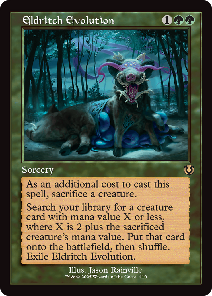 Eldritch Evolution (Retro Frame) [Innistrad Remastered] | Good Games North