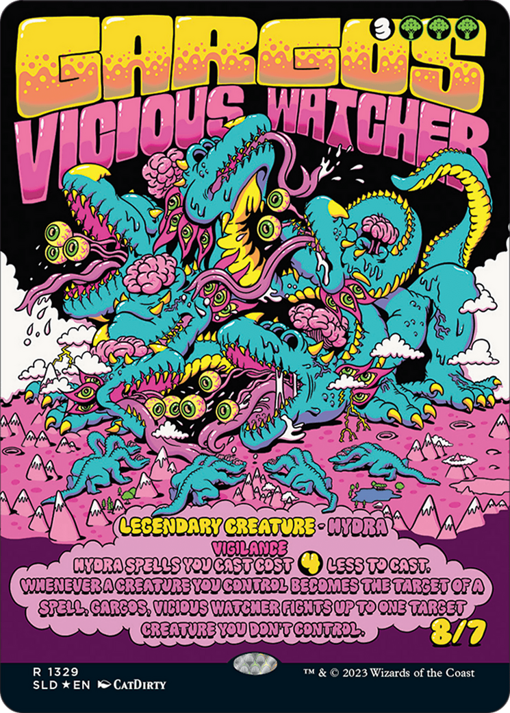 Gargos, Vicious Watcher [Secret Lair Drop Series] | Good Games North