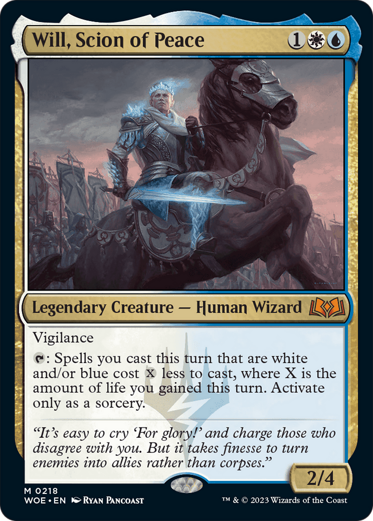 Will, Scion of Peace [Wilds of Eldraine] | Good Games North