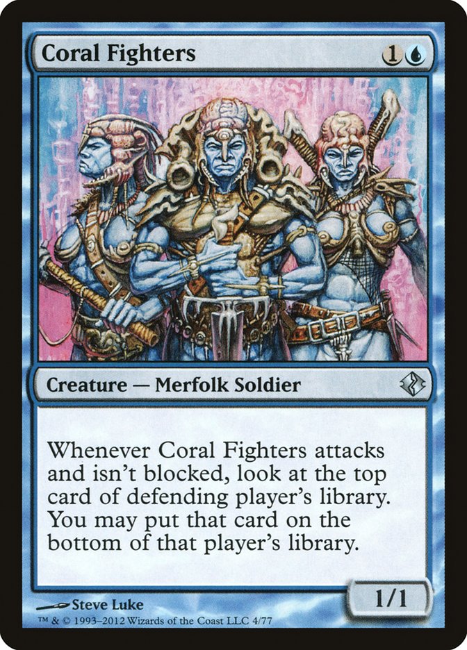 Coral Fighters [Duel Decks: Venser vs. Koth] | Good Games North