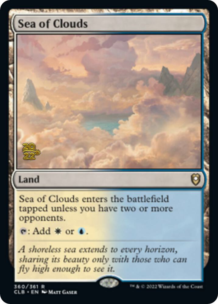 Sea of Clouds (Prerelease Cards)  - Foil | Good Games North