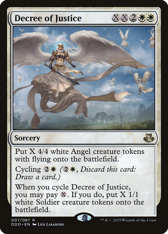 Decree of Justice [Duel Decks: Elspeth vs. Kiora] | Good Games North