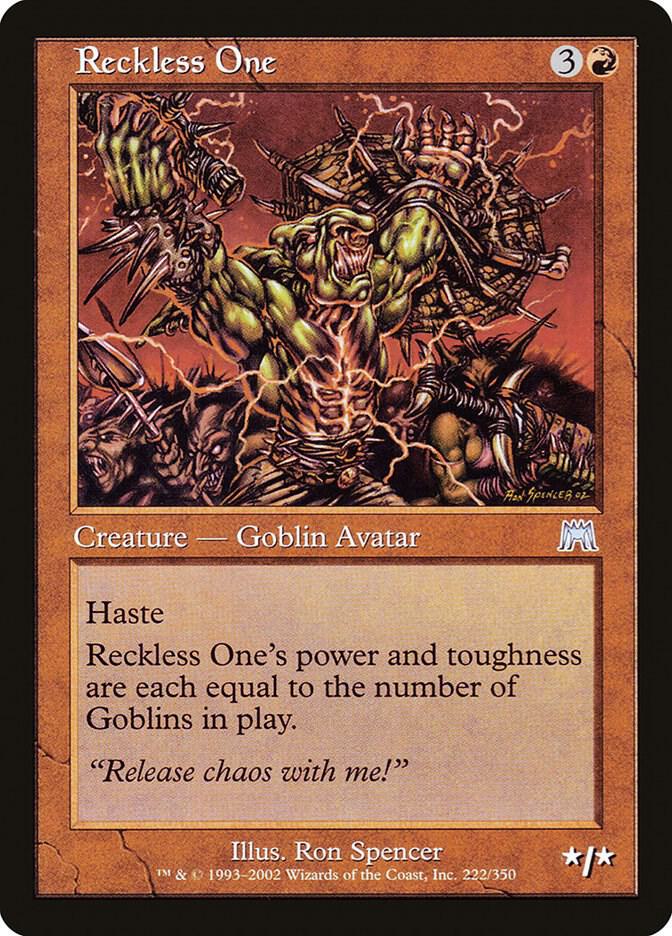 Reckless One 222/350 (Onslaught)  | Good Games North