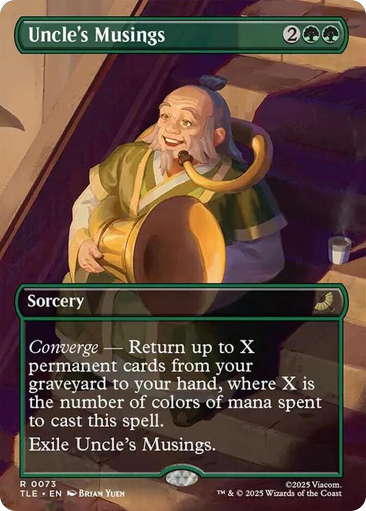 Uncles Musings Borderless (Avatar: The Last Airbender: Eternal-Legal)  | Good Games North