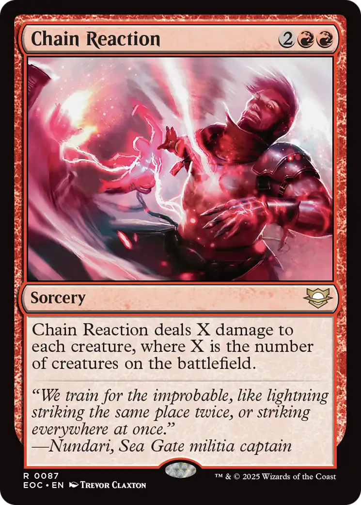 Chain Reaction [Edge of Eternities Commander] | Good Games North