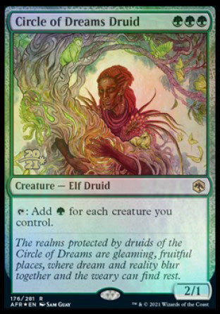 Circle of Dreams Druid [Dungeons & Dragons: Adventures in the Forgotten Realms Prerelease Promos] | Good Games North